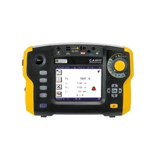 【CA6117】CA  1 mΩ電氣安裝測試儀